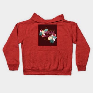 Word Salad Eat Up Kids Hoodie